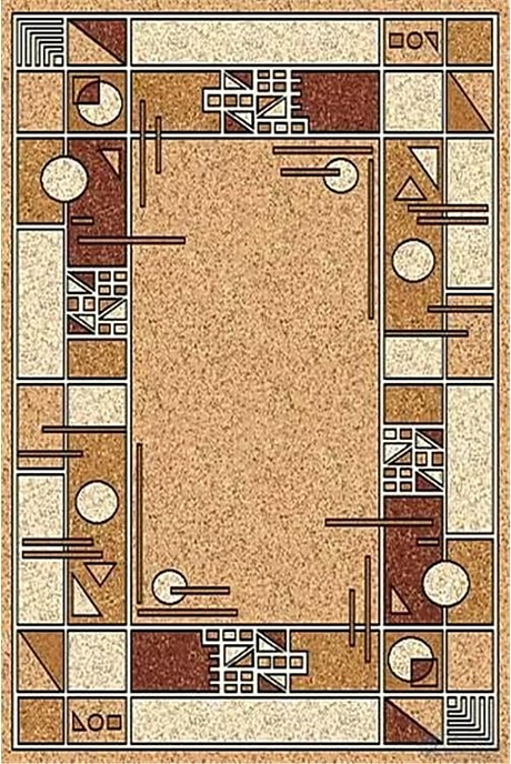 1,8*2,6м Ковер Лайла Де Люкс 15104-22 beige (школьник)