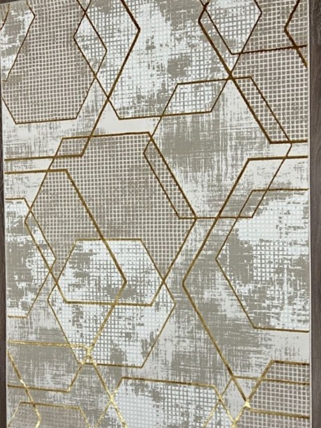 1,0*2,0м Коврик LUXOR 526 COKME_KREM/GOLD