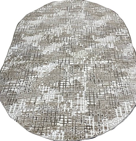 2,5*3,5м Ковер ISTANBUL I0812 BROWN/BROWN Овал
