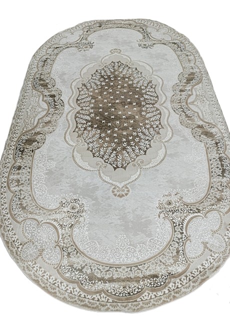 2,5*4,0м Ковер LYONESSE 246 M.L.BEIGE/VIZON Овал